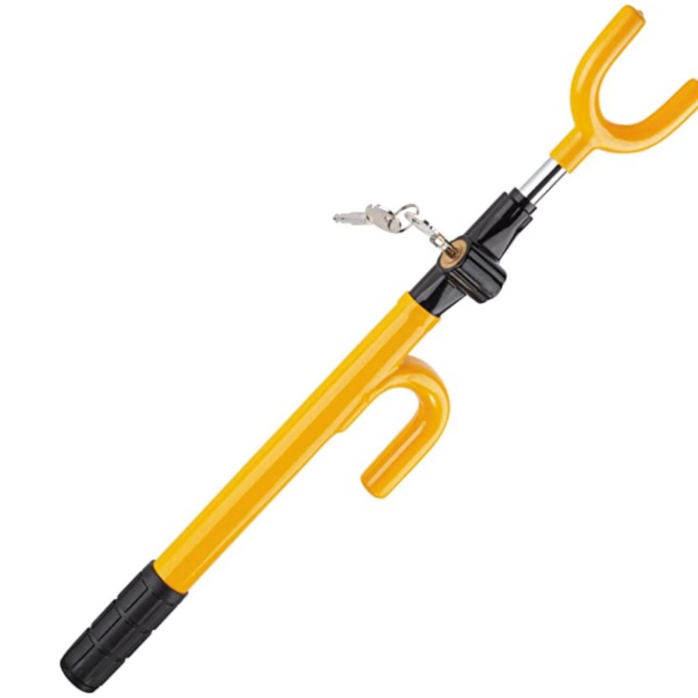 CARTMAN Vehicle Steering Wheel Lock Car Anti Theft Security Lock-NEW!